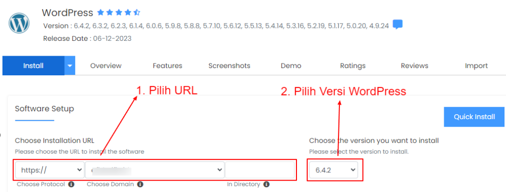 Cara Install WordPress di Cpanel Otomatis dengan Softaculous