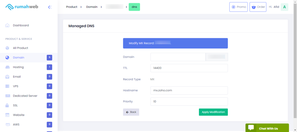 Cara Konfigurasi DNS Record pada Domain